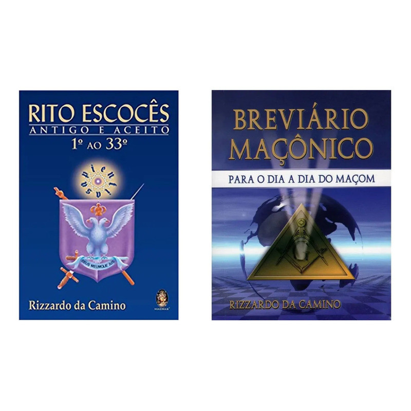 Kit Maçonaria Rito Escocês Antigo E Aceito + Breviário Maçônico Completo