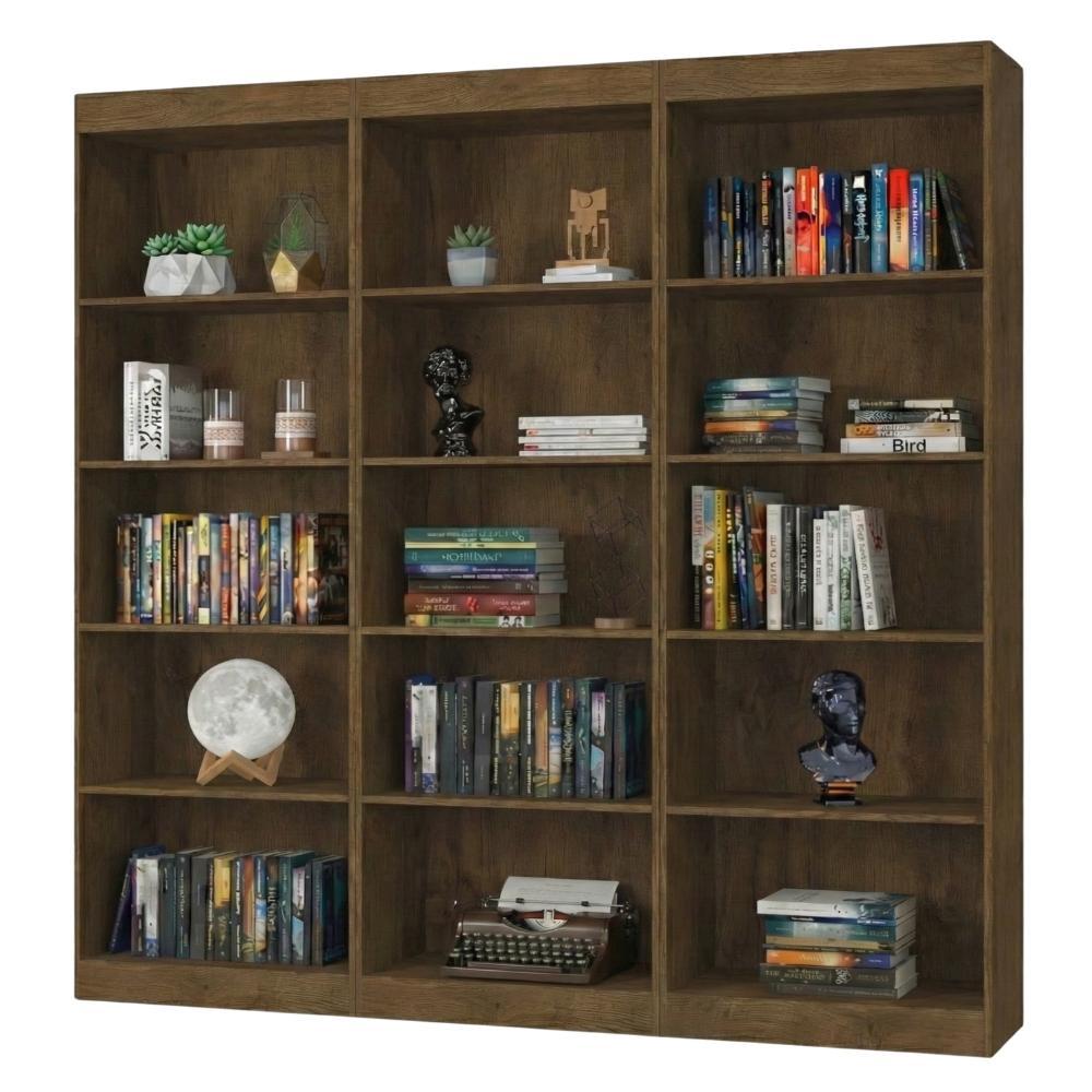 Estante Livreiro Multiuso 12 prateleiras 1,78m Office Jequitiba  J&A em Oferta na Shopee