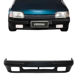 Parachoque Dianteiro Verona 89 90 91 92 Preto Liso