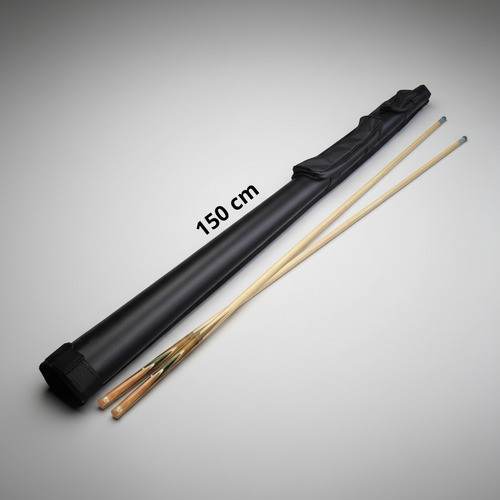 Estojo Para 2 Tacos De Bilhar Snooker Taco Inteiro De 150cm