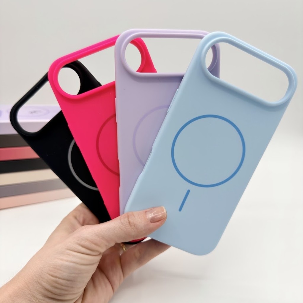 Capa Para Iphone 17 Air Magsafe Silicone Aveludada em Oferta na Shopee