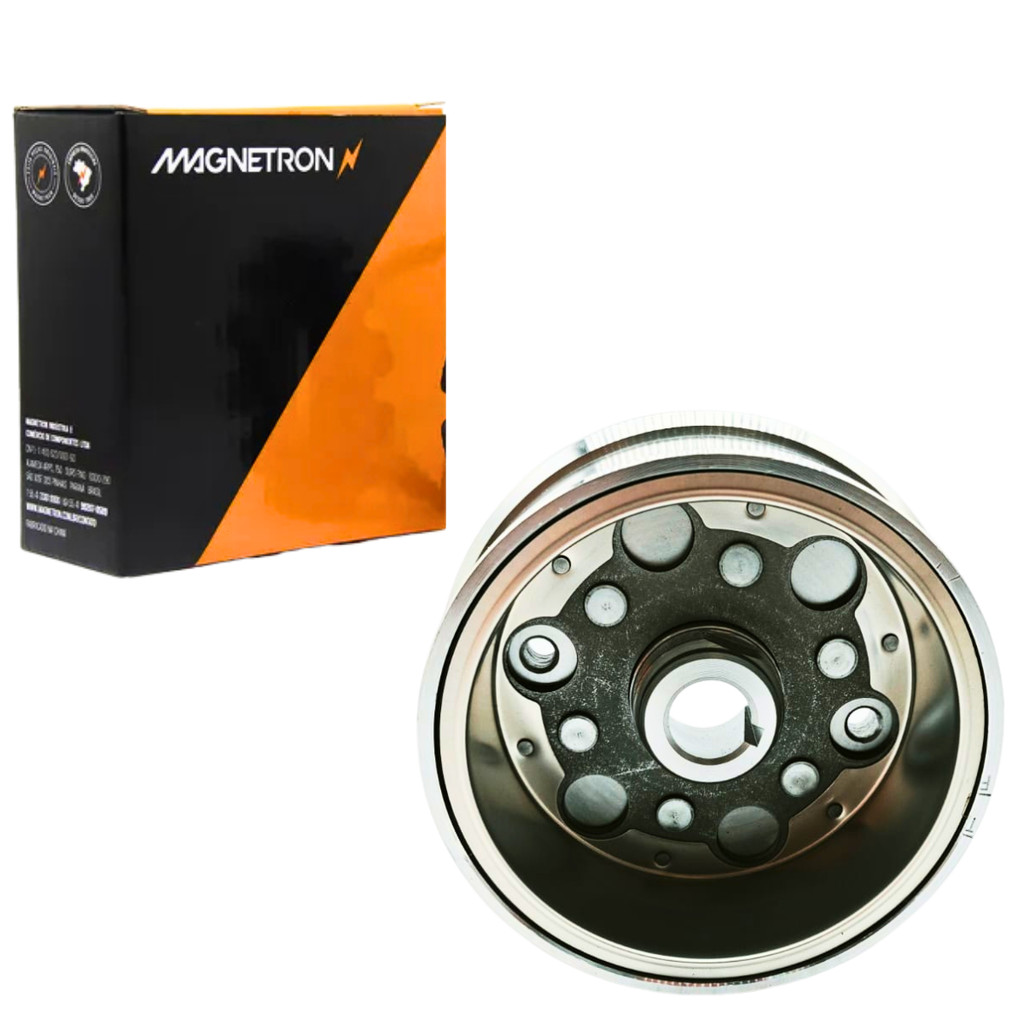 Volante rotor magneto Honda Cg 125 Fan Ks ( Pedal ) 09/15 original Magnetron em Oferta na Shopee