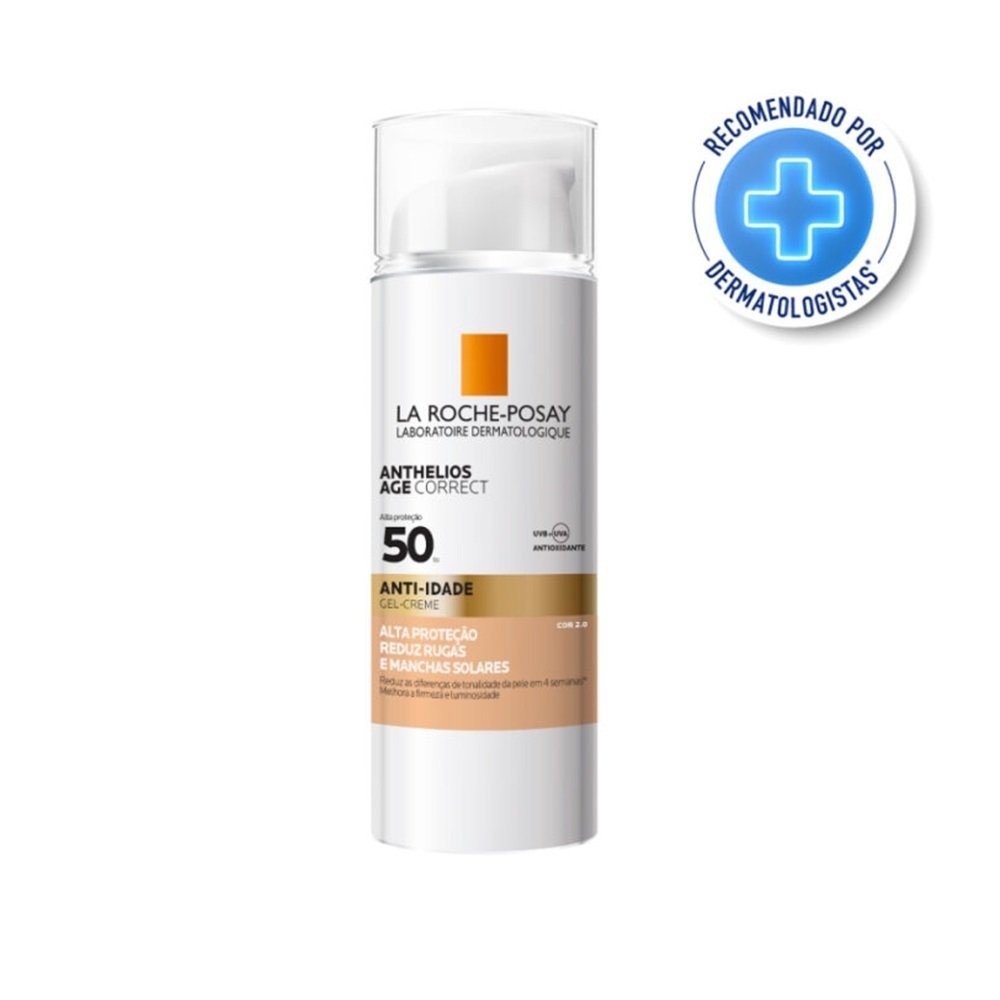Protetor Solar Facial La Roche-posay Anthelios Age Correct 2.0 Fps50 50g em Oferta na Shopee