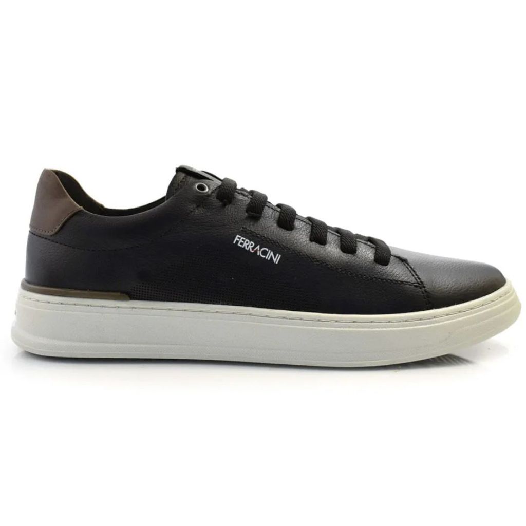 Sapatenis Ferracini Preto Masculino Original 2075