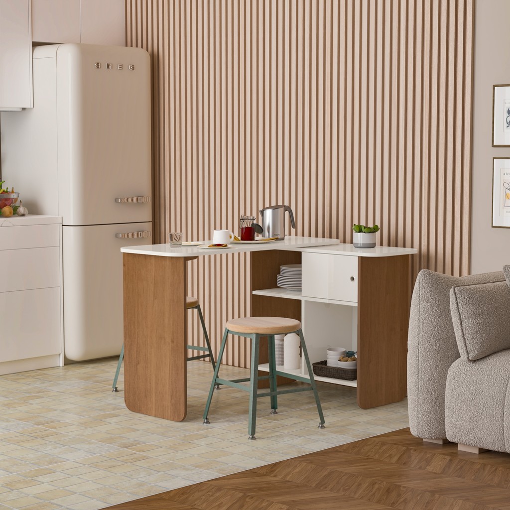 Escrivaninha Flexível Com Tampo Rotativo Nomad Artely — imagem 2 de 2