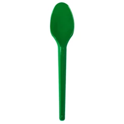 Colher de Sobremesa 50 Unidades Verde - Bello Festas
