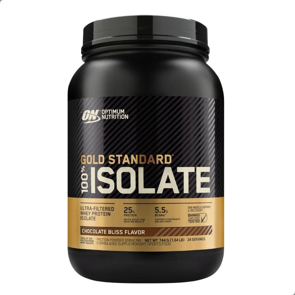 100% Isolate Whey Gold Standard 720g 1,58 LBS Optimum Nutrition