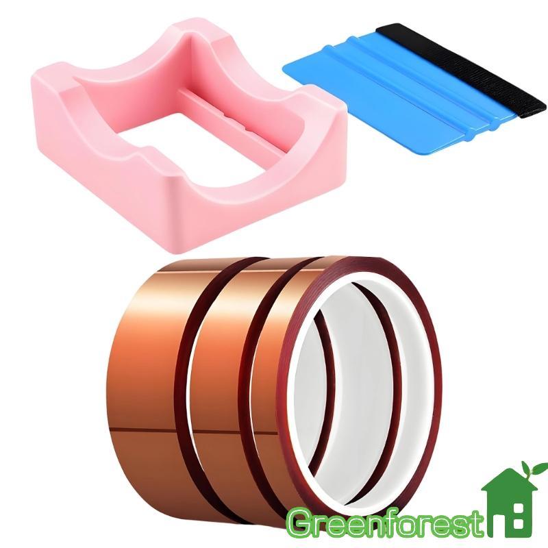 greenfor Sublimação Artesanato Suprimentos Adesiva Suporte Copo Silicone Para Prensa Térmica
