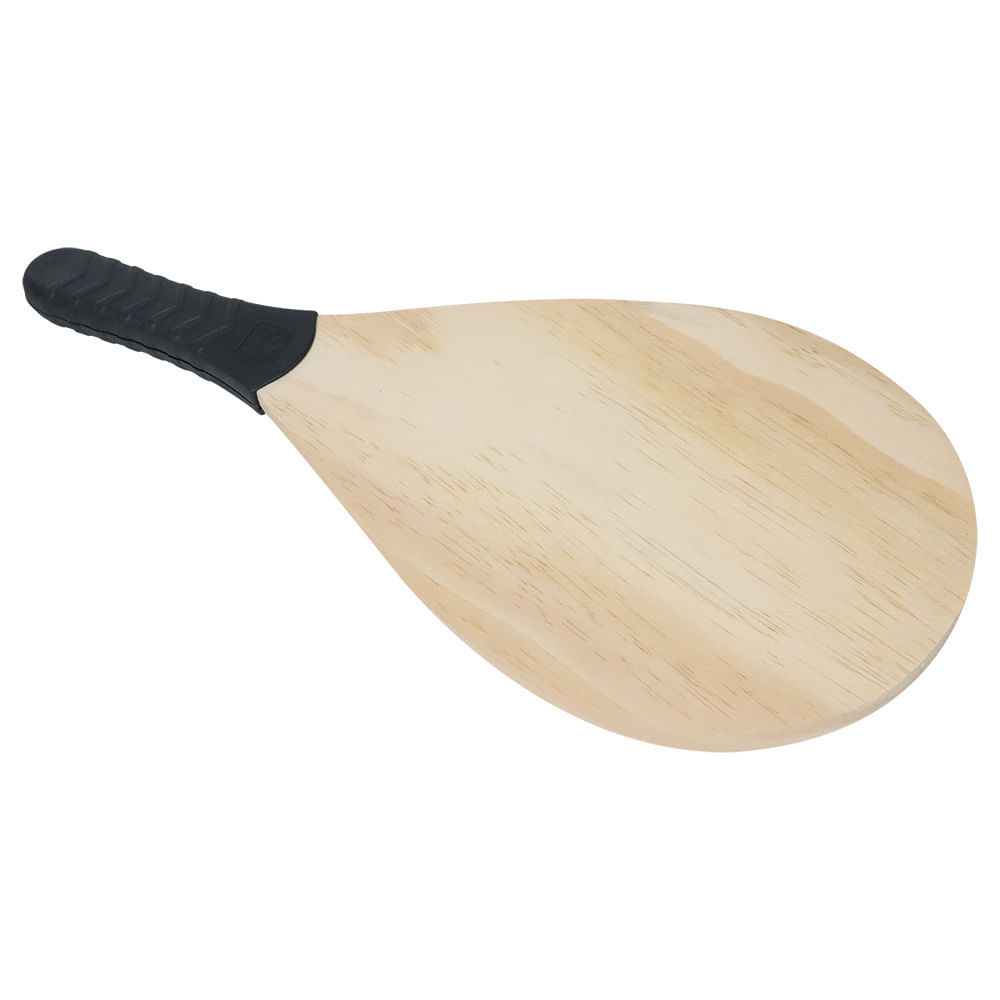 Kit Jogo de Frescobol Mormaii com Raquete + Bola + Sacola Preto Bel