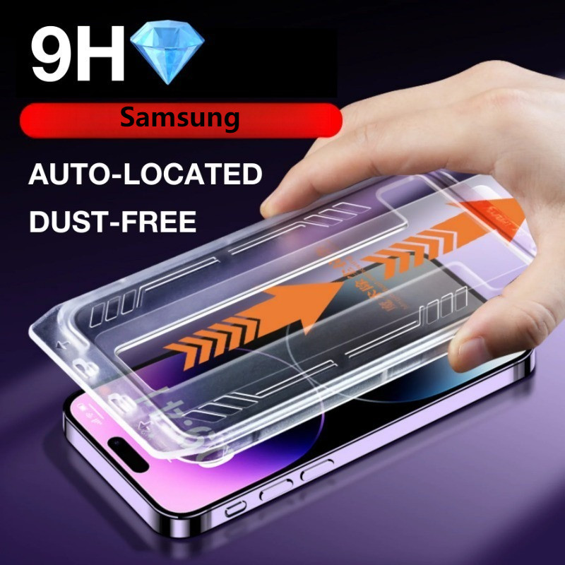 1-2 Pcs Fácil Instalação HD Vidro Temperado Para Samsung Galaxy S26 Ultra 5G S25 S24 S23 S22 S21 FE Edge + 5G M17 M16 M1