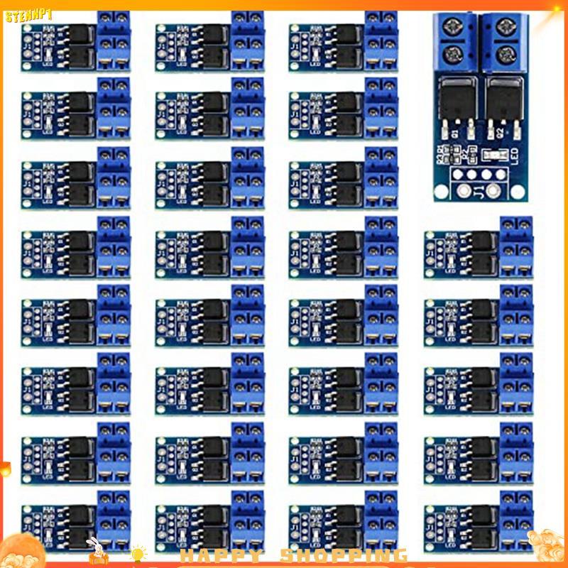 Módulo MOSFET DC 5V-36V 15A (Máx . 30A) 400W Duplo De Alta Potência 0-20KHz PWM Controlador De Velocidade Do Motor