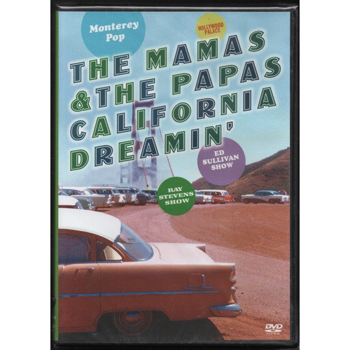 Dvd The Mamas & The Papas California Dreamin' Rock 2011 Radar Record's