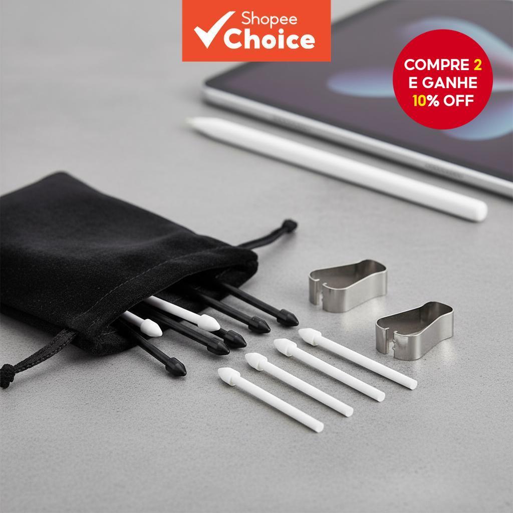  Kit de Recarga para Pontas de S Pen Compatível com Samsung Galaxy Tab S6, S7, T970, T860, T865, S6 Lite