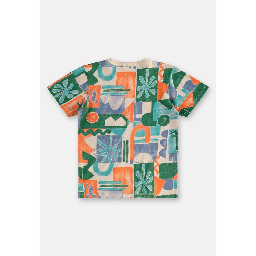 Camiseta Algodão Estampa Abstrata Up Baby · foto 2
