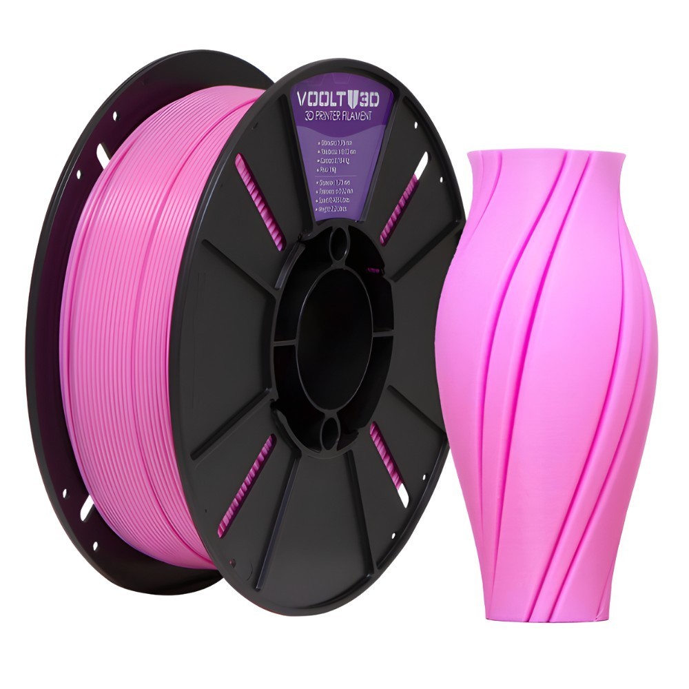 Filamento Impressão 3D Voolt Pla Rosa 1Kg