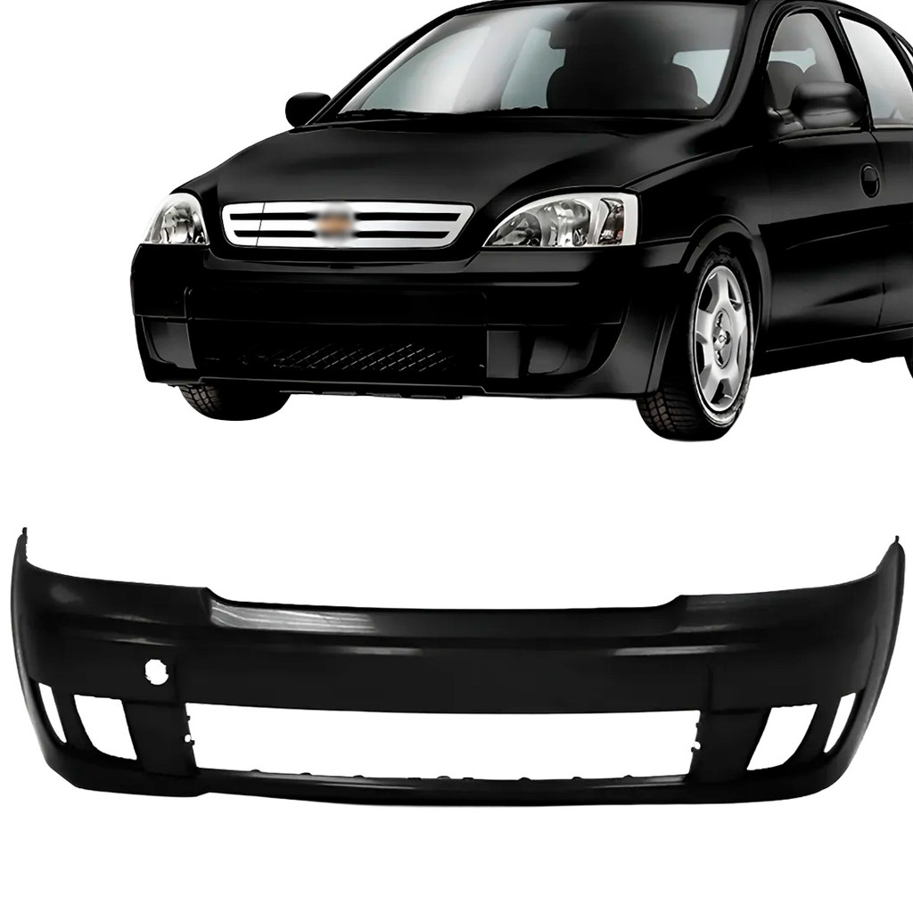 Parachoque Dianteiro Corsa Hatch 2008 2009 2010 2011 2012 Com Furo em Oferta na Shopee