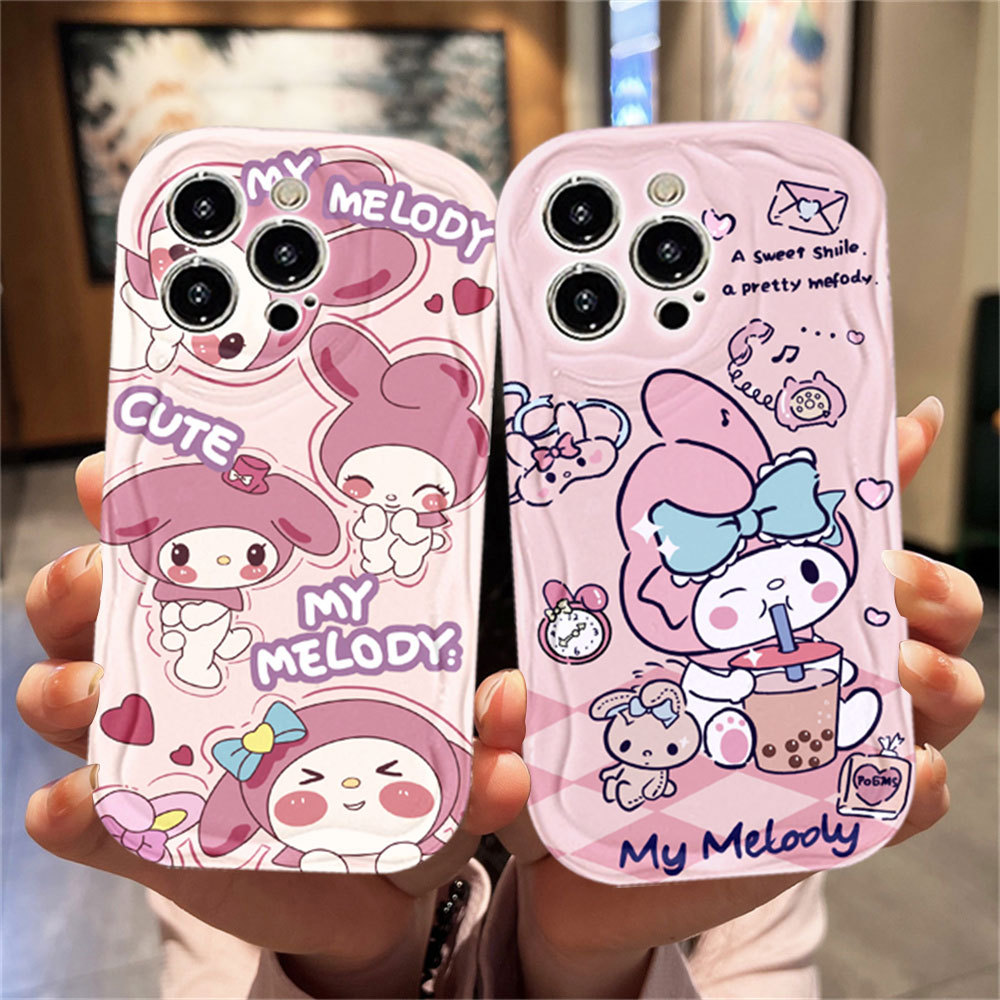 Capa Para Samsung A56 A36 A55 A54 A16 A15 A14 A05 A51 A52 A34 A35 A32 A13 A12 A04E Beber Chá De Bolha Com Melodia Kasus 