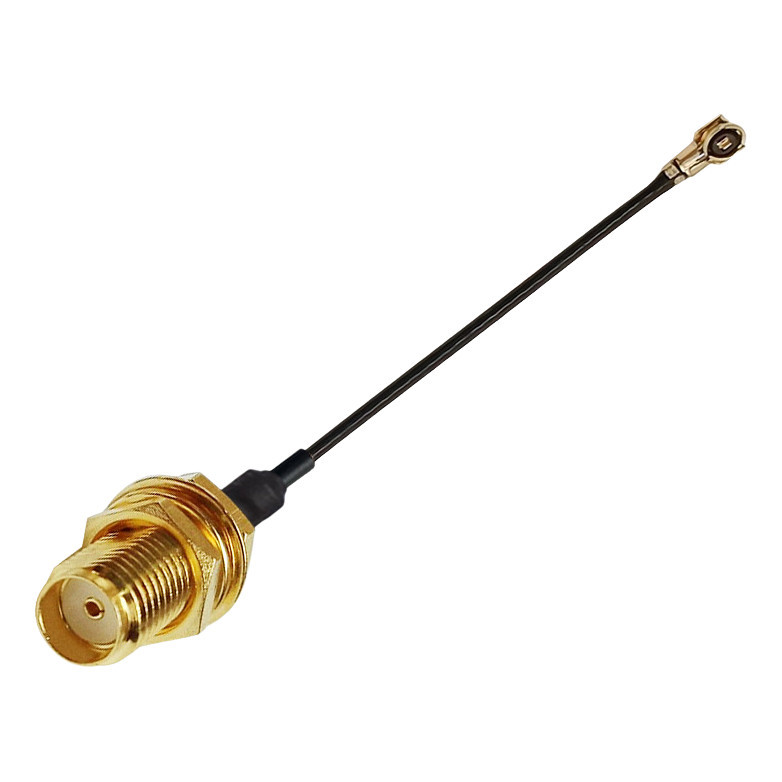 Kit Cabo Pigtail Mhf4 Ipex 4 Ipx 4 Para Sma Fêmea Com 5 Cm