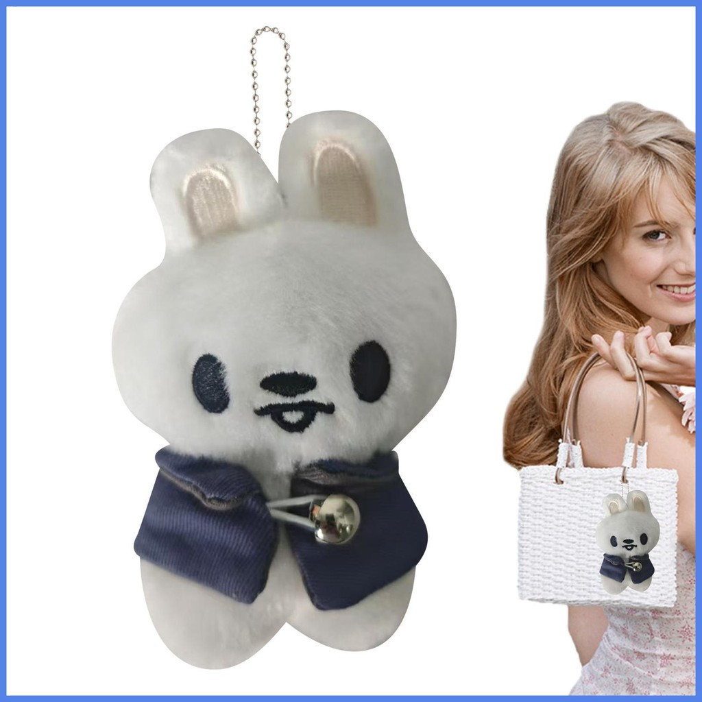 Pequeno Chaveiro de Pelúcia em Forma de Animal, Pingente de Chaveiro, Brinquedo de Animal, Boneca de Pelúcia, Pingente p