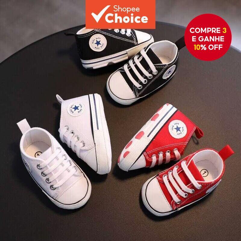 Tênis Esportivos De Lona Para Bebês , Sapatos De Caminhada Recém-Nascidos , Meninas E Meni...