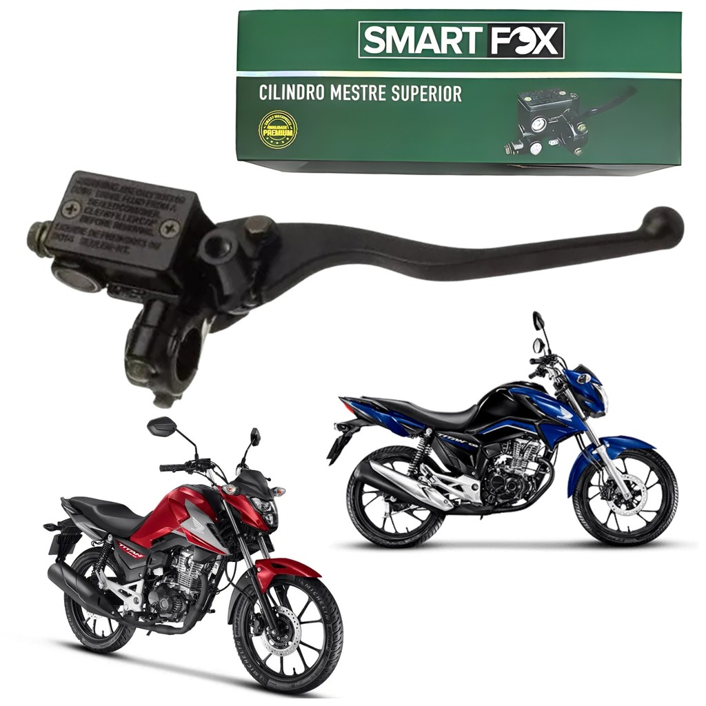CILINDRO MESTRE SUPERIOR BURRINHO DE FREIO DIANTEIRO SMARTFOX HONDA CG TITAN FAN 150 160