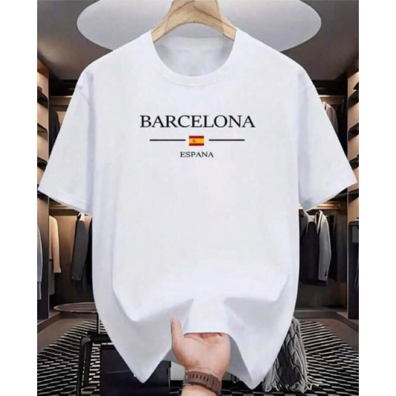 Camiseta Camisa Barcelona Lançamento Premium Perfeita Dia a Dia 100% Algodão
