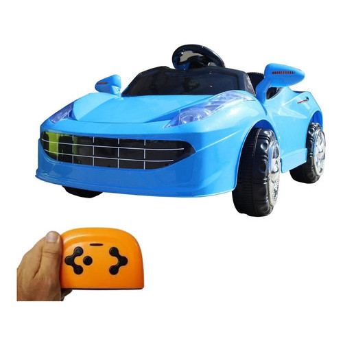 Mini Carro Elétrico Infant 6v Importway C/ Controle Azul