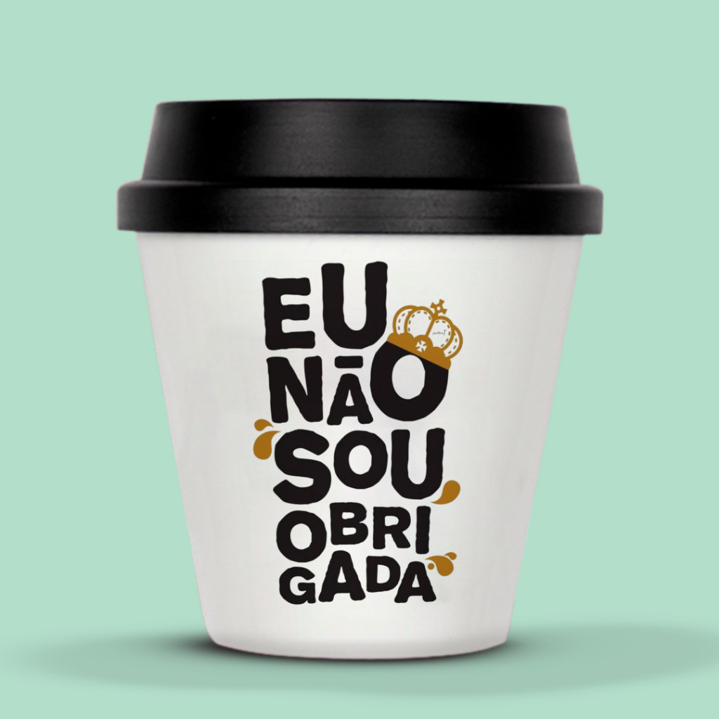 Copo Mini ECO Bucks Não Sou Obrigada 250ml
