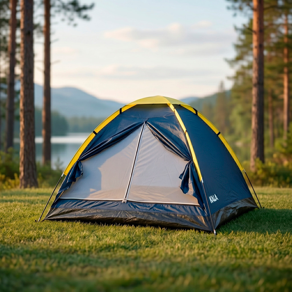 Barraca San Valentin Kala 4 Pessoas 130x210x210cm Camping Praia Fácil de Montar Pesca Montanha