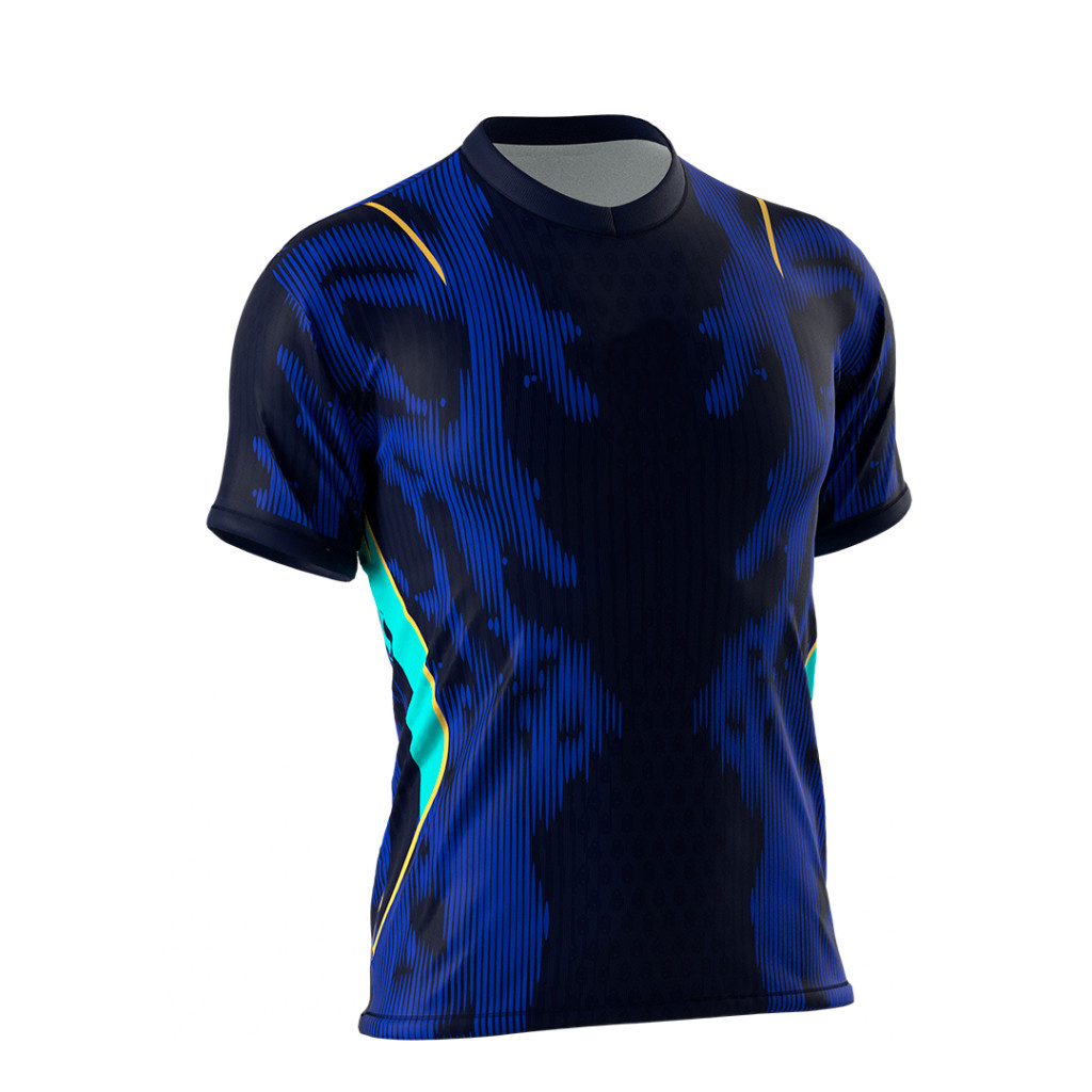blusa Estilo Brasil Azul Comemorativa 2026 Masculina Torcedor