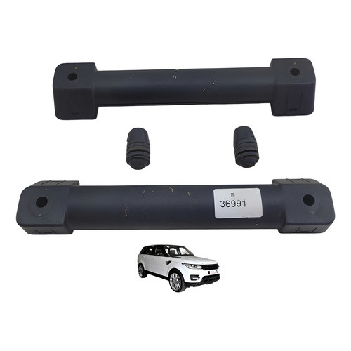 Par Puxador Interno Porta Malas Range Rover Sport 2014 Branco