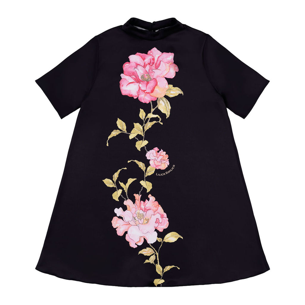 Vestido Shine Cetim Infantil Menina Lilica Ripilica