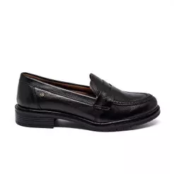Sapato Feminino Perlatto Kate Couro Preto Lustro - KAT053-CFTLU01