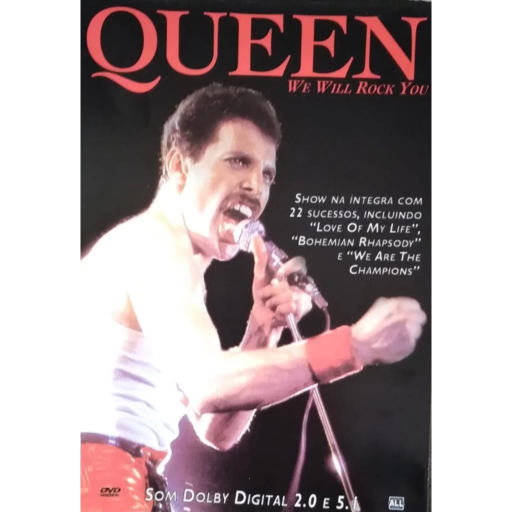 DVD DVD queen - we will rock you direção Saul Swimmer