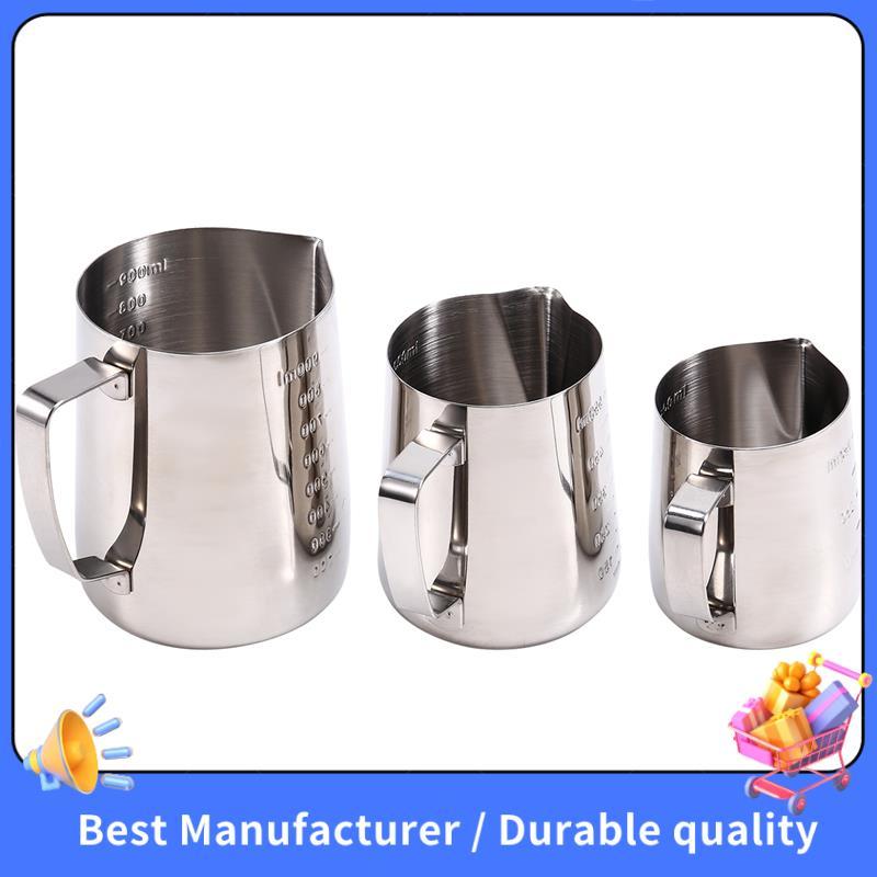 Copo De Espuma De Leite Café Latte Recipiente Pote De Metal Medição Caneca Utensílios De
