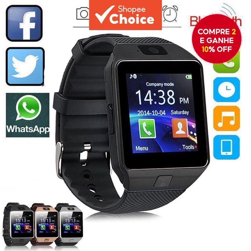 Bluetooth Smart Watch Smartwatch Dz09: Onde Comprar | BuscaProdutos