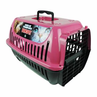 Caixa de Transporte Brinqpet Nº 3 Rosa para Cães e Gatos em Oferta na Shopee