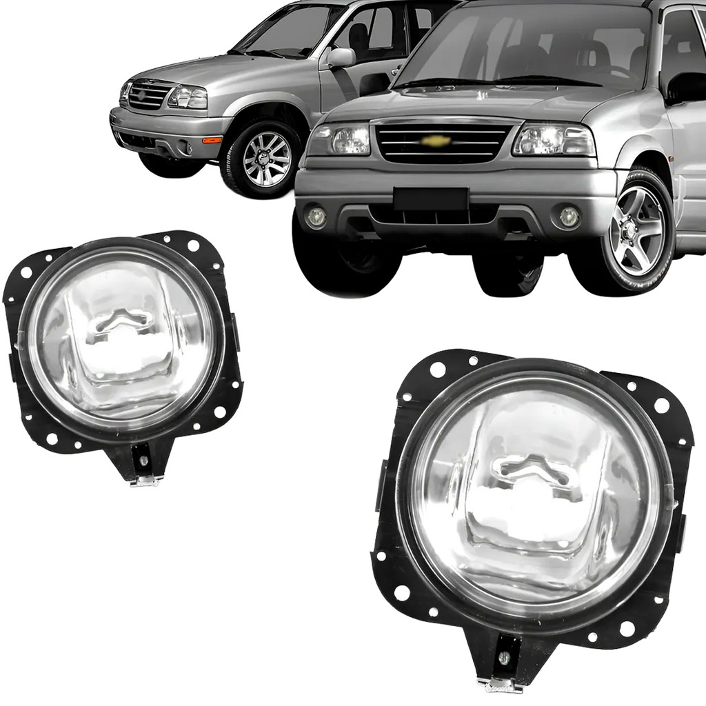 Farol Milha Grand Vitara Tracker 98 99 2000 2001 2002 2003 2004 2005 2006 2007