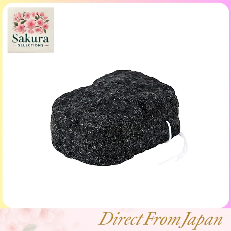 Yamamoto Farm Konjac Sponge Japanese Power Body Use Charcoal N-08