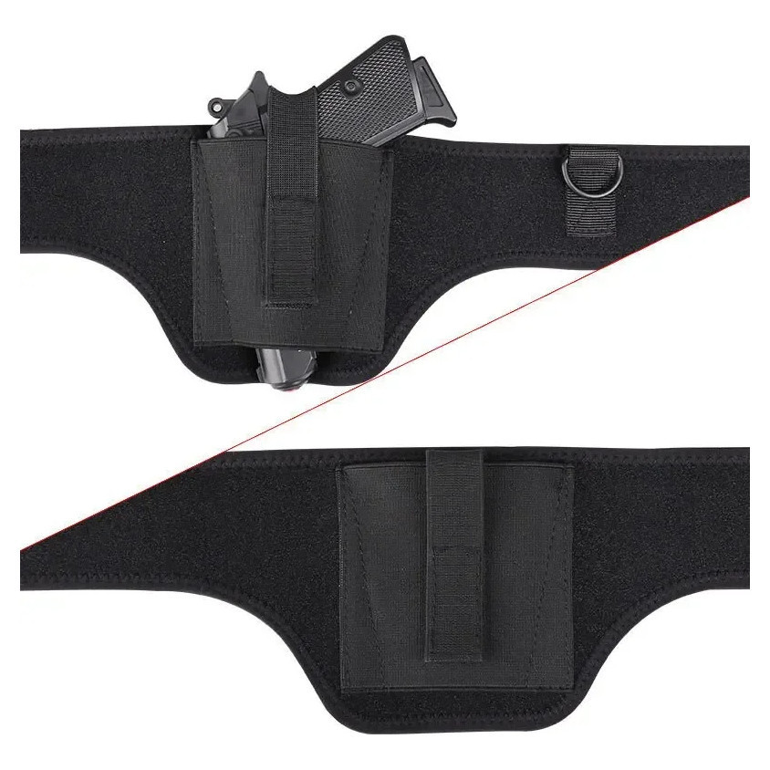 Coldre Velado Ombro Cintura Velado Escondido  Escondido Ombro Universal Neoprene Respirável