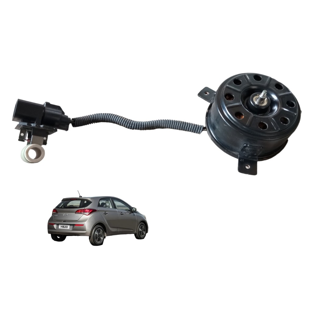 Motor Ventoinha 12v Hyundai Hb20 1.0 3cc 2016 2017 2018 2019
