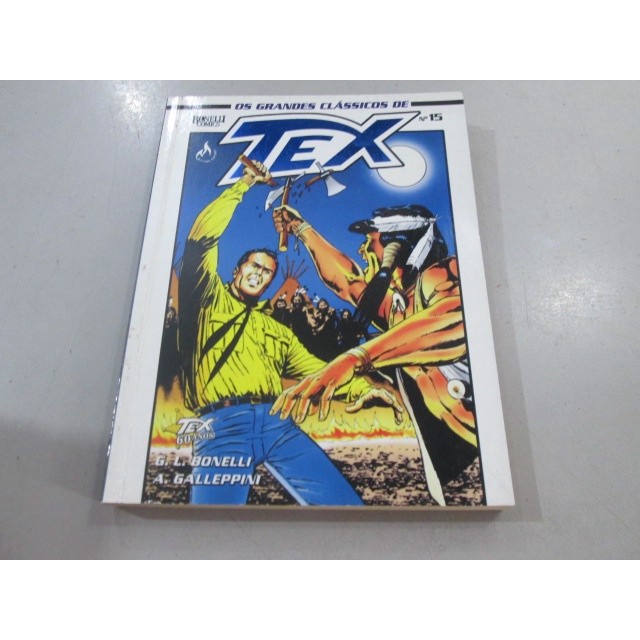 Tex Nº 15 - os Grandes Clássicos de Tex autor Bonelli