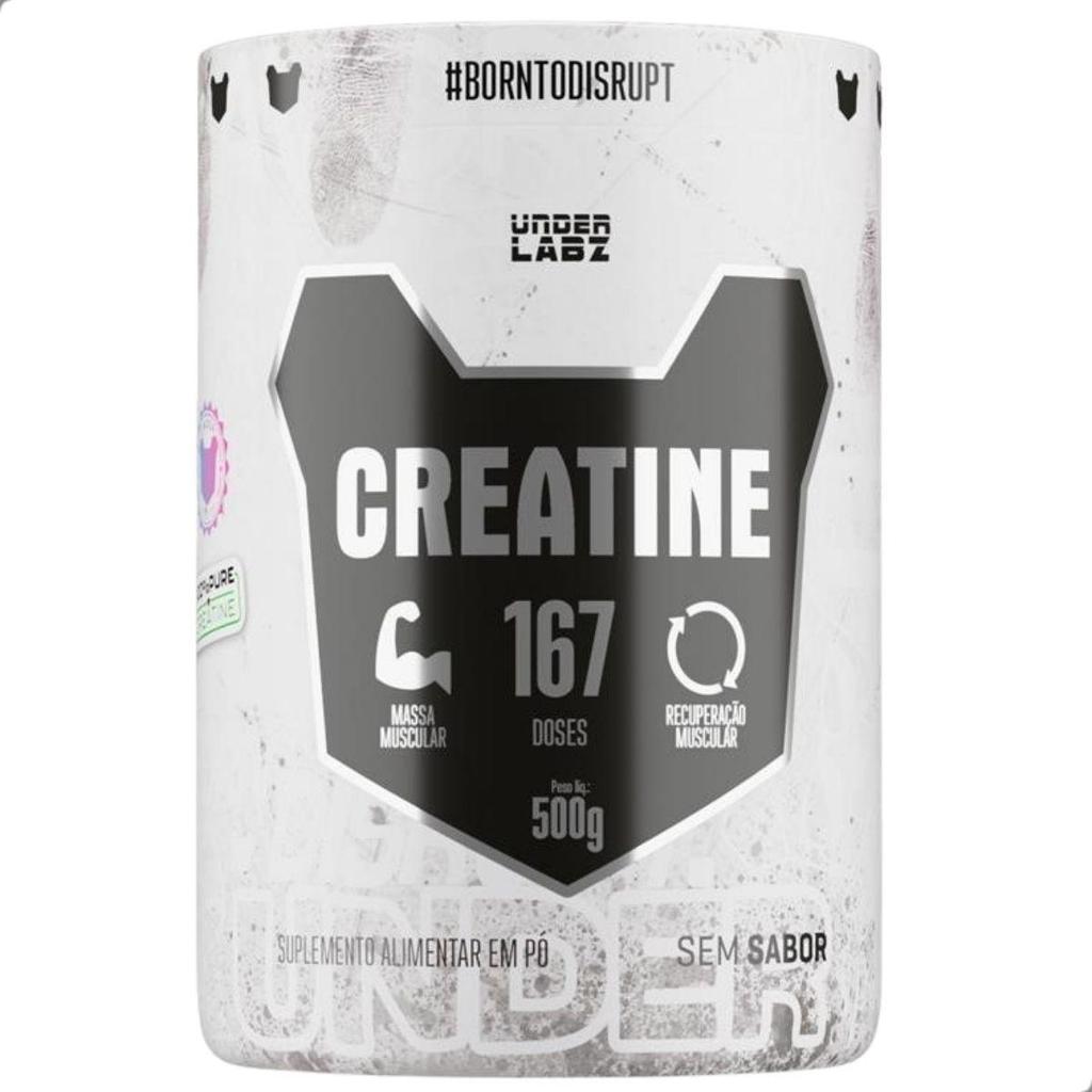 Creatine 100% Creatina Pura Monohidratada 500g Under Labz