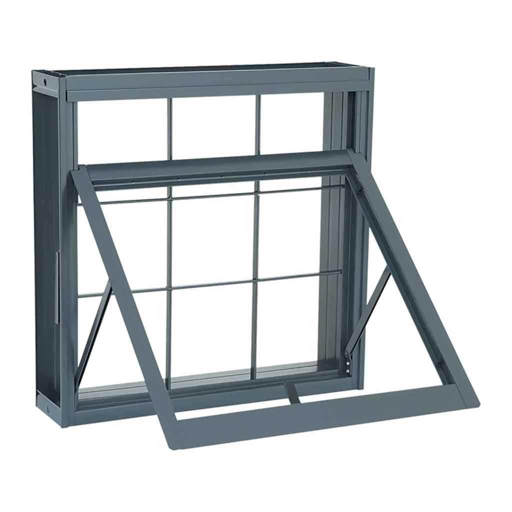 Janela Maxim-Ar Massa Externa com Grade em Aço 60 x 60 x 8 cm 1 Folha Silenfort Sasazaki