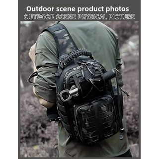 Esportes ao ar livre ciclismo mensageiro saco de peito camuflagem do exército tático saco de peito Casual bolsa de ombro