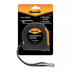 Trena Curta Elástica Sparta 5m X 18mm Estojo Emborrachado