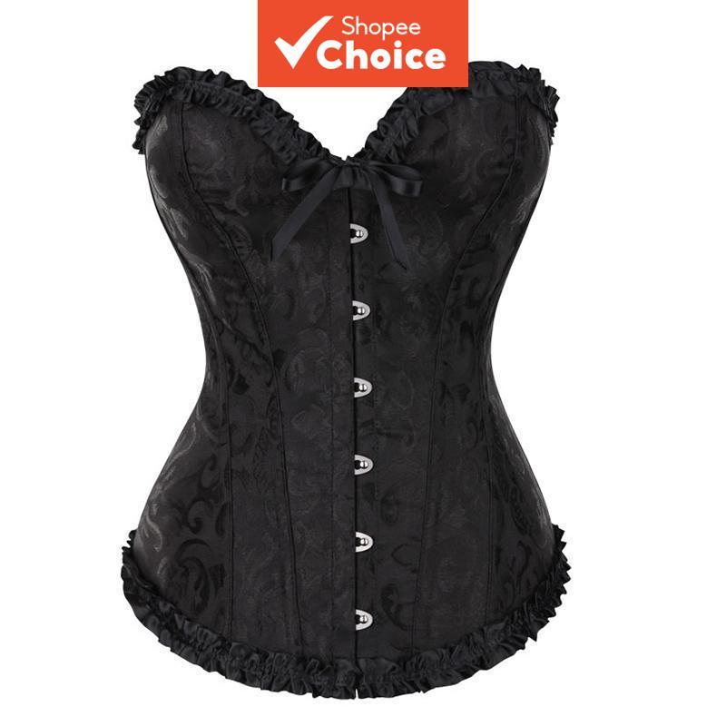 Top de espartilho feminino acima do busto, modelador de corpo sexy, renda plus size, bustiê floral, lingerie espartilho