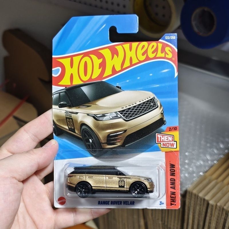 hot wheels [Hot Wheels] Little Ferrari 25C4982 Lote Modelo de carro esportivo quente Carro de brinquedo em liga Land Rov