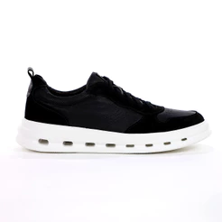 Tênis Democrata Groove Full Light Couro Preto - Masculino