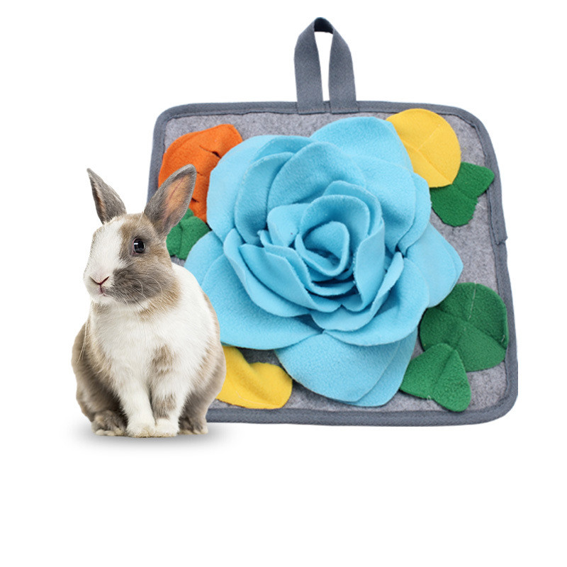 Pet Snuffle Esteira Para Cães Coelho Alimentação Animais De Estimação Forrageamento Treinamento Cobertor Brinquedos Queb